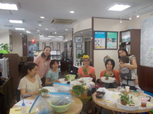 トピアリー教室、満員御礼！