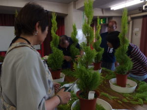 トピアリーインストラクター養成講座、終わったぁ！