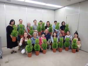 ねこトピアリーうまく作れたかな?