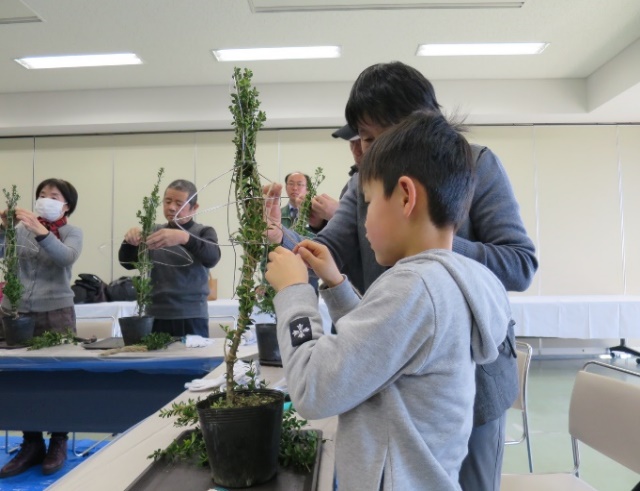 パナホーム東海主催トピアリー教室佐久会場