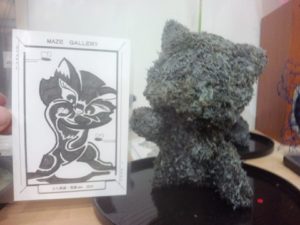 黒猫トピアリー2