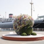 山下公園にガーデンベアの立体花壇登場【都市緑化よこはまフェア】