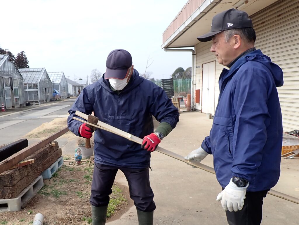 水戸市植物公園での技術研修
