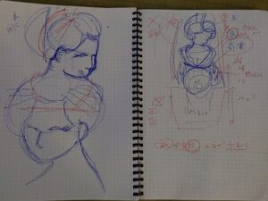 花魁スケッチ➁